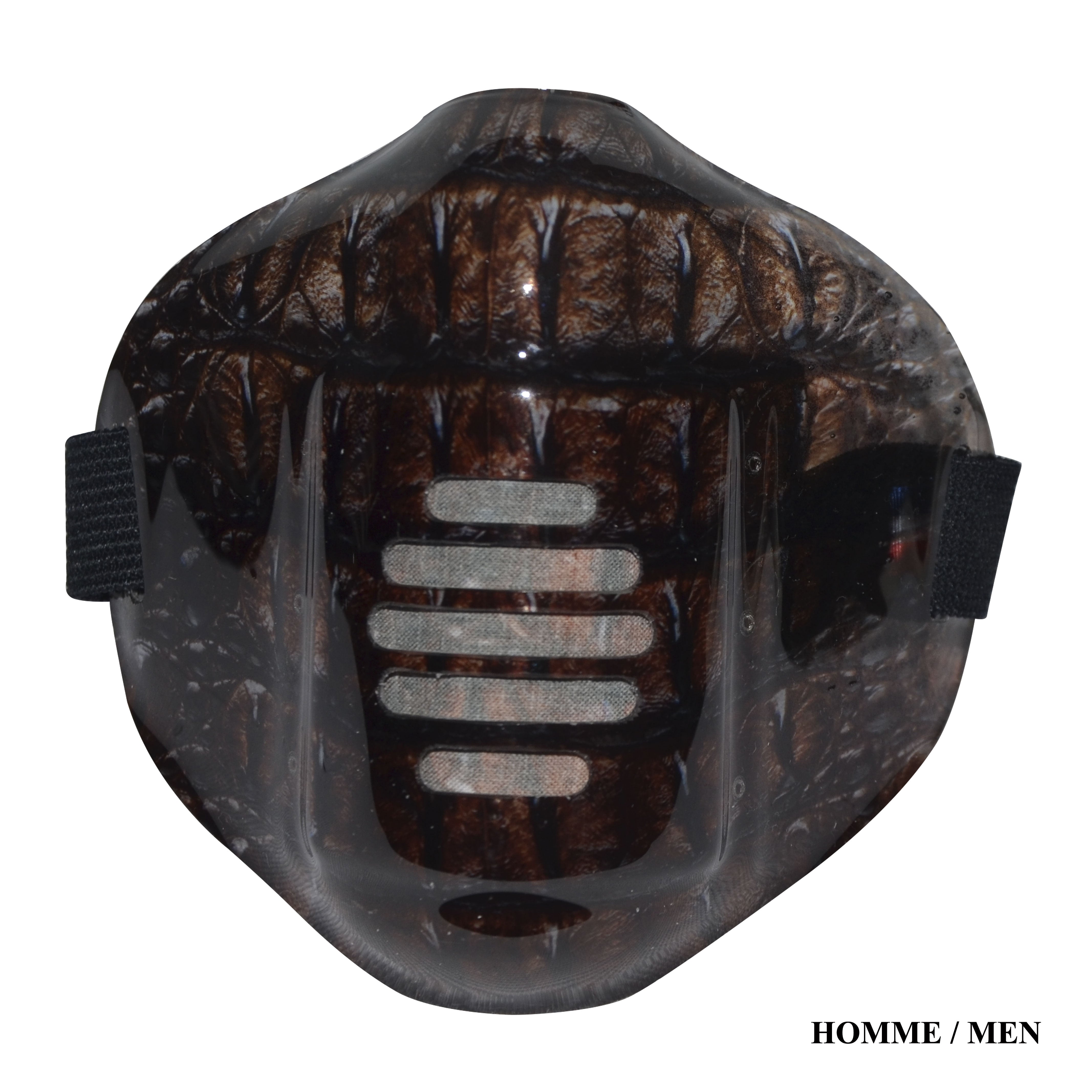 MASK-PRO BACKHORN-BROWN