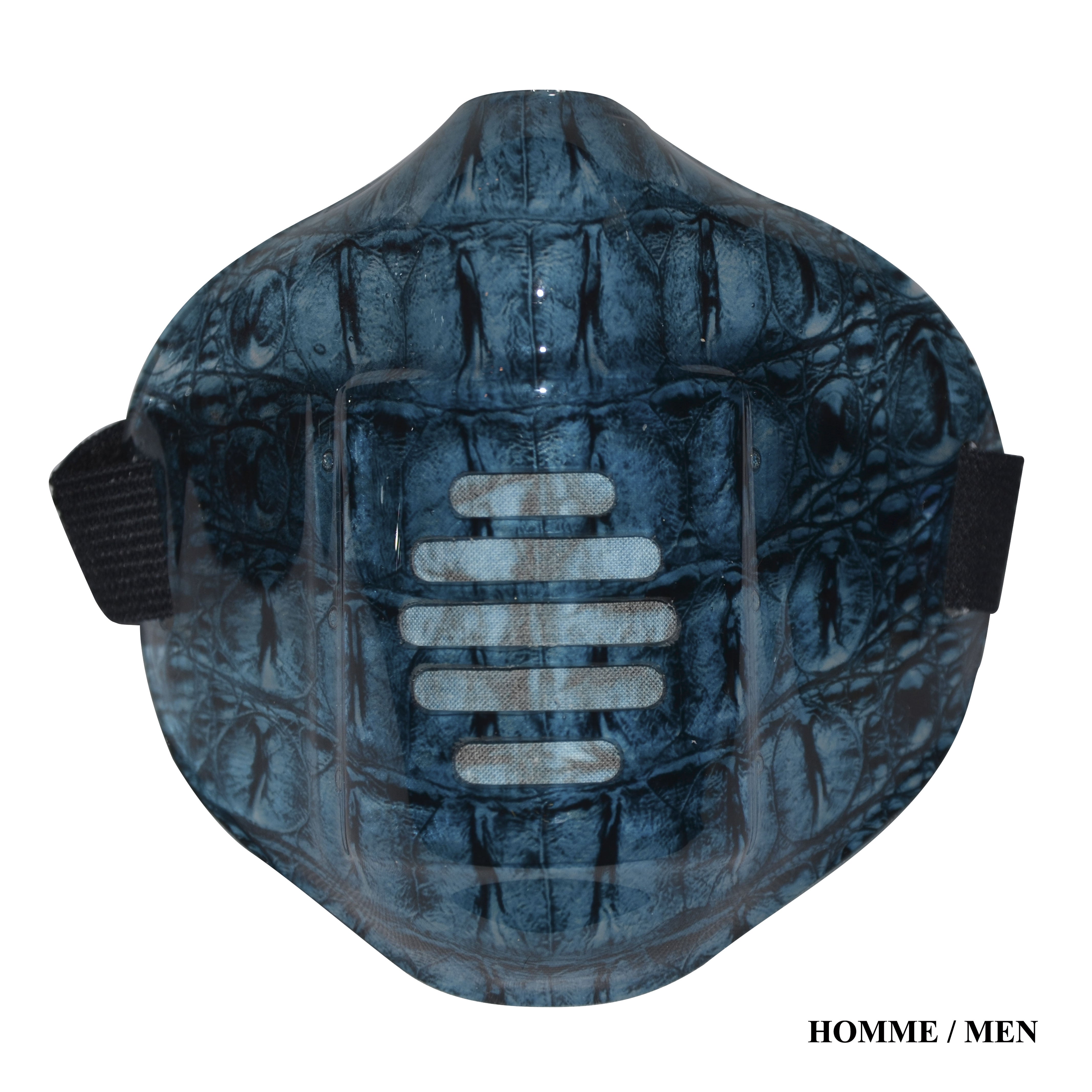 MASK-PRO BACKHORN-BLUE