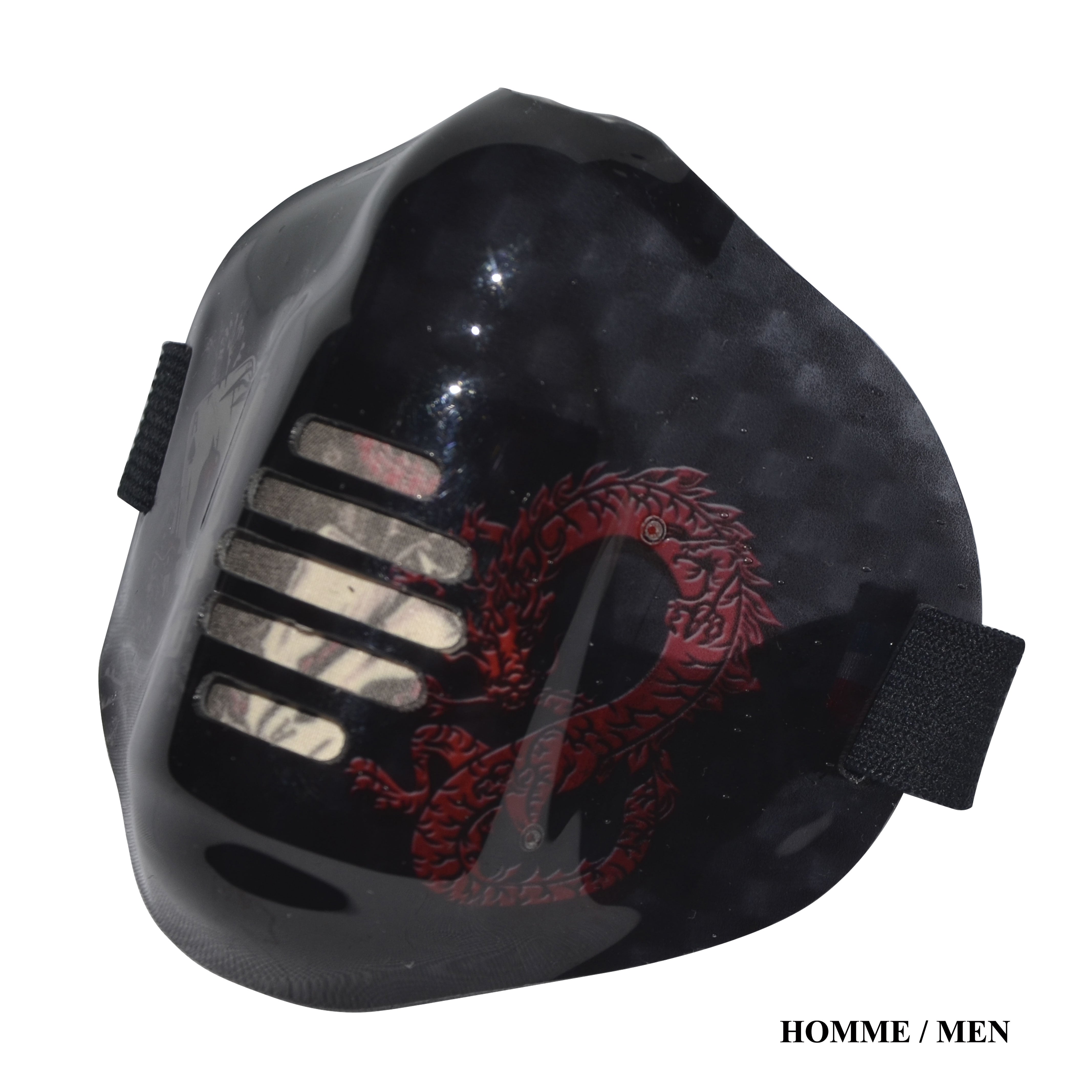 MASK-PRO DRAGON-CARDS CARBON-BLACK