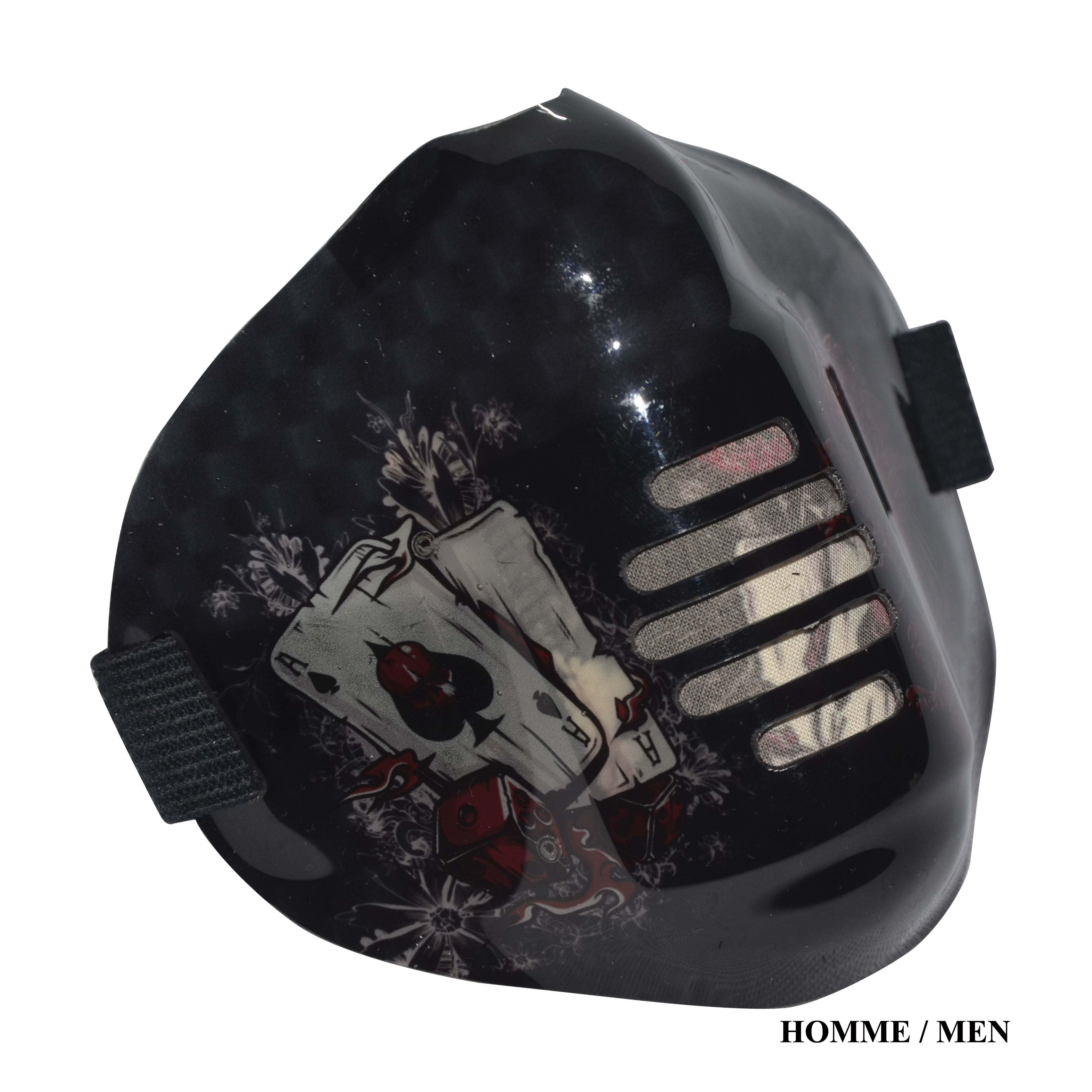 MASK-PRO DRAGON-CARDS CARBON-BLACK