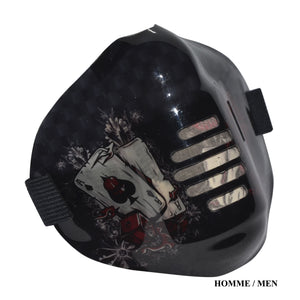 MASK-PRO DRAGON-CARDS CARBON-BLACK