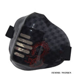Charger l&#39;image dans la galerie, MASK-PRO DRAGON-CARDS CARBON-BLACK
