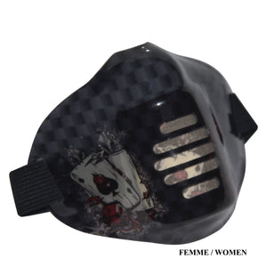 MASK-PRO DRAGON-CARDS CARBON-BLACK