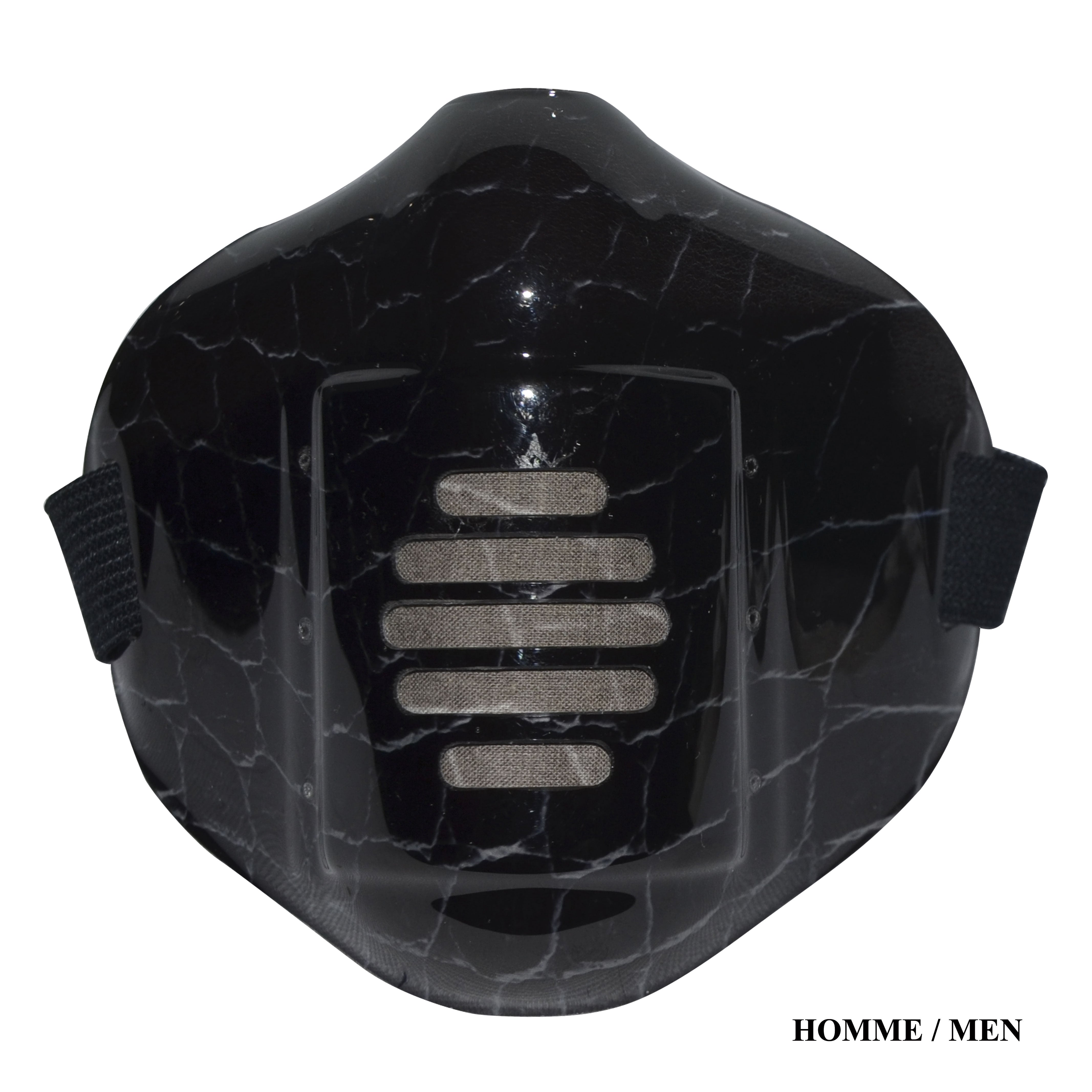 MASK-PRO CROCO-BLACK