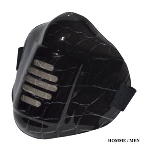 MASK-PRO CROCO-BLACK