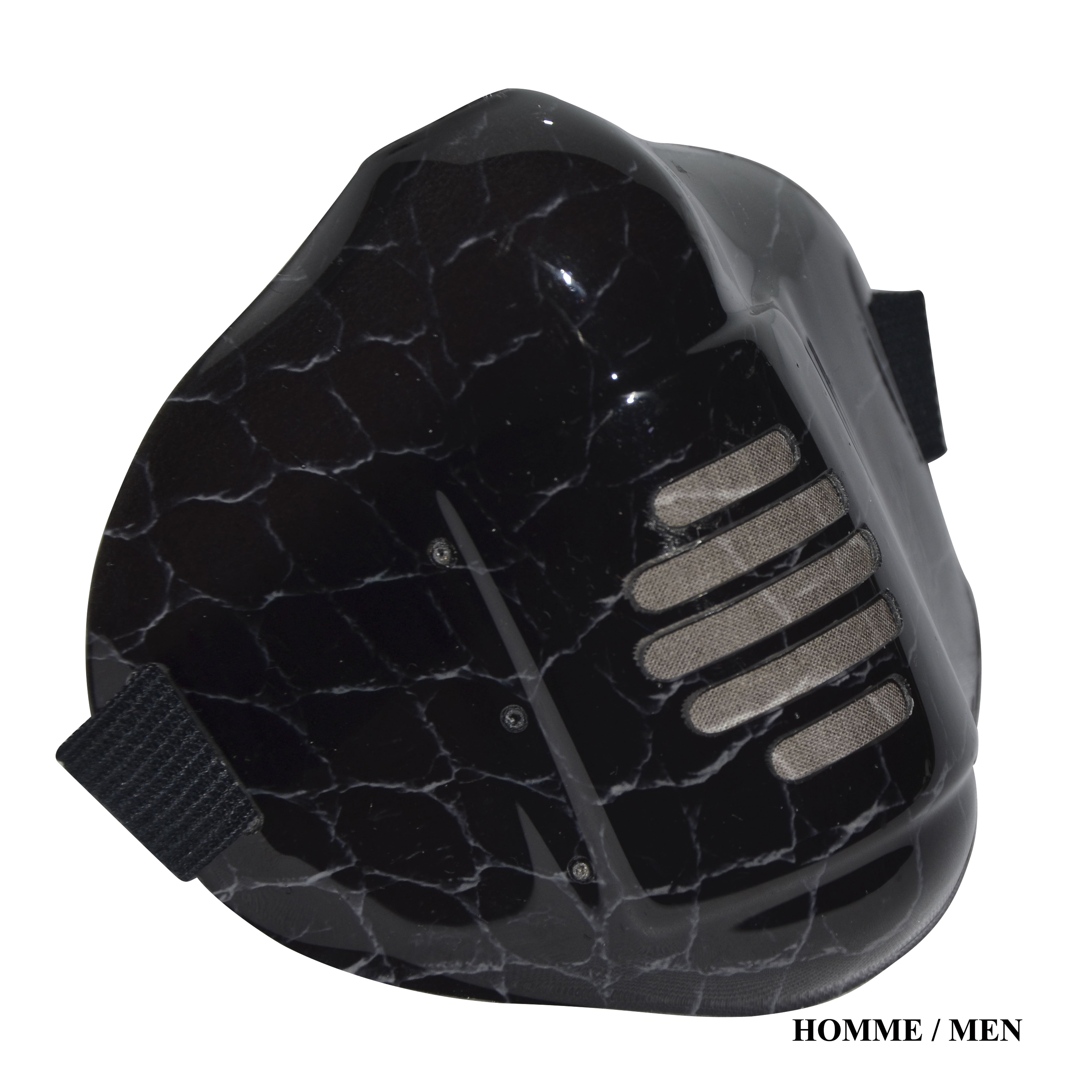 MASK-PRO CROCO-BLACK