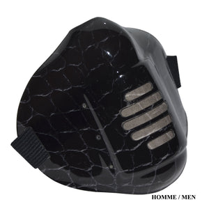 MASK-PRO CROCO-BLACK