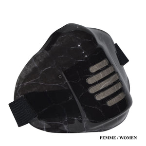 MASK-PRO CROCO-BLACK