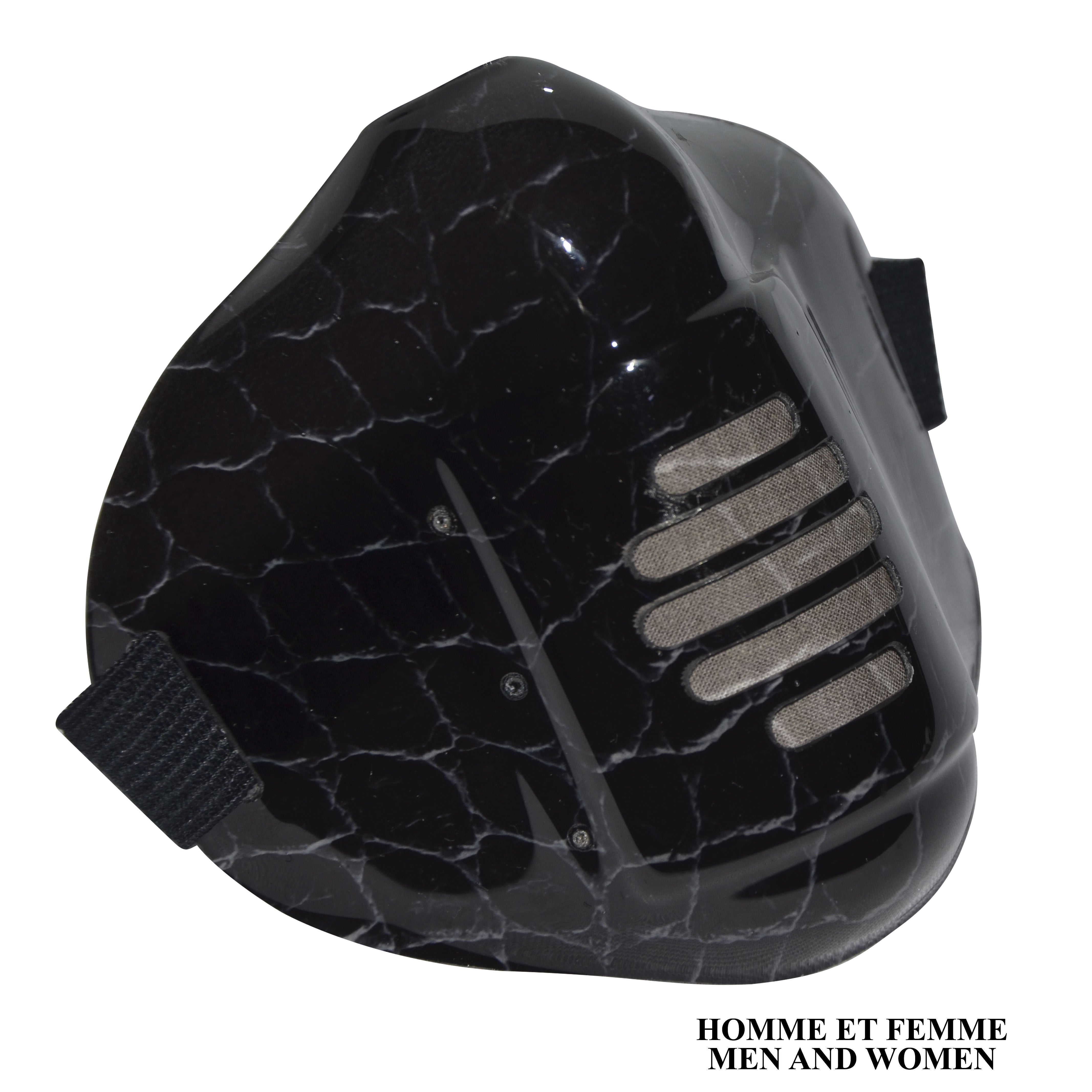 MASK-PRO CROCO-BLACK