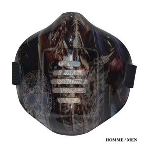 MASK-PRO FEATHER-SKULL COLOR