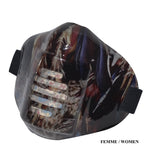 Charger l&#39;image dans la galerie, MASK-PRO FEATHER-SKULL COLOR
