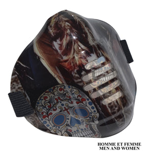 MASK-PRO FEATHER-SKULL COLOR