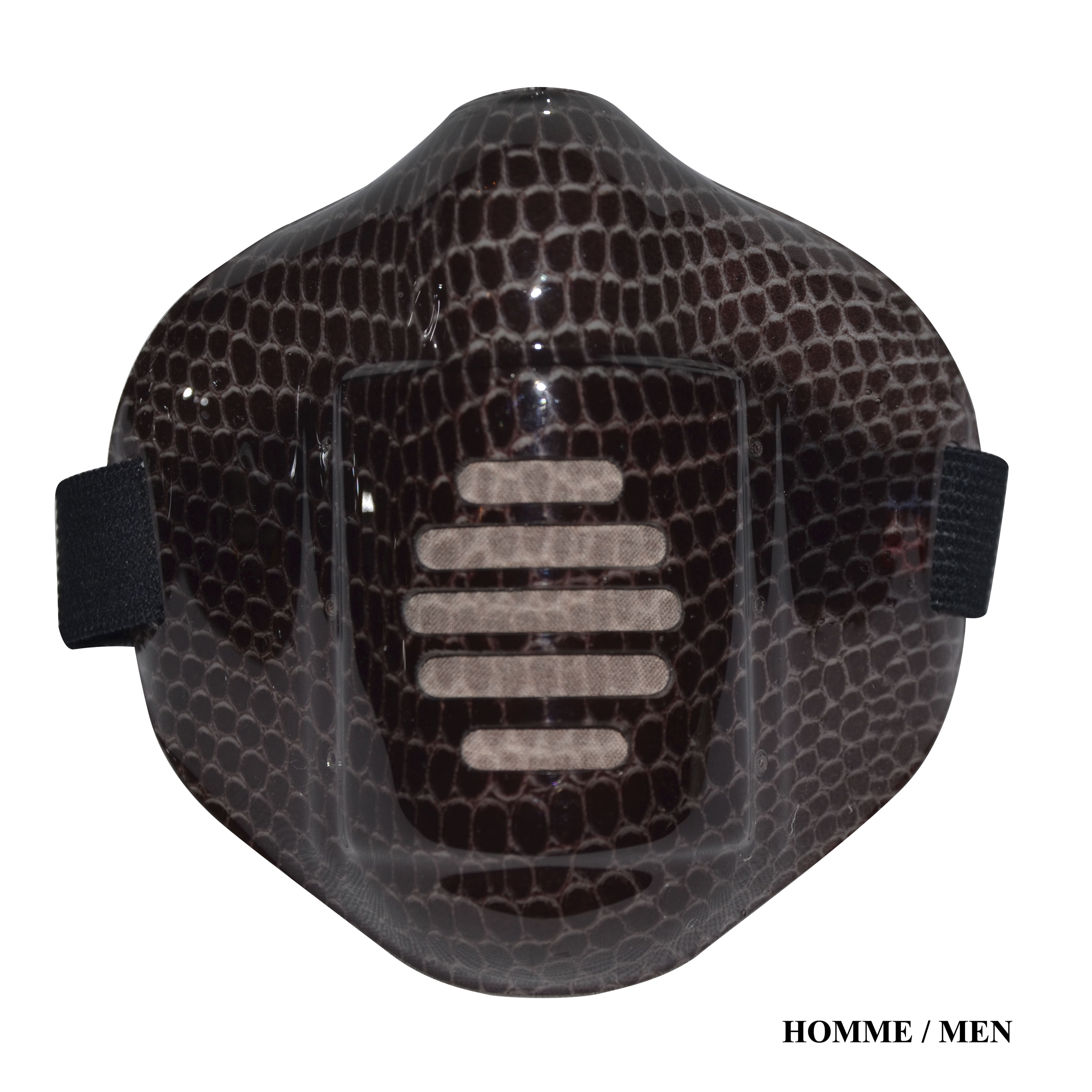 MASK-PRO IGUANA-BROWN