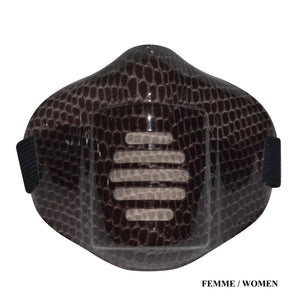 MASK-PRO IGUANA-BROWN