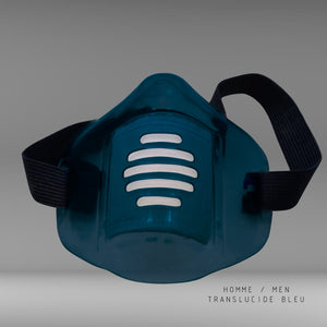 MASK-PRO TRANSLUCIDE BLEU