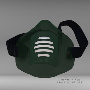 MASK-PRO TRANSLUCIDE VERT