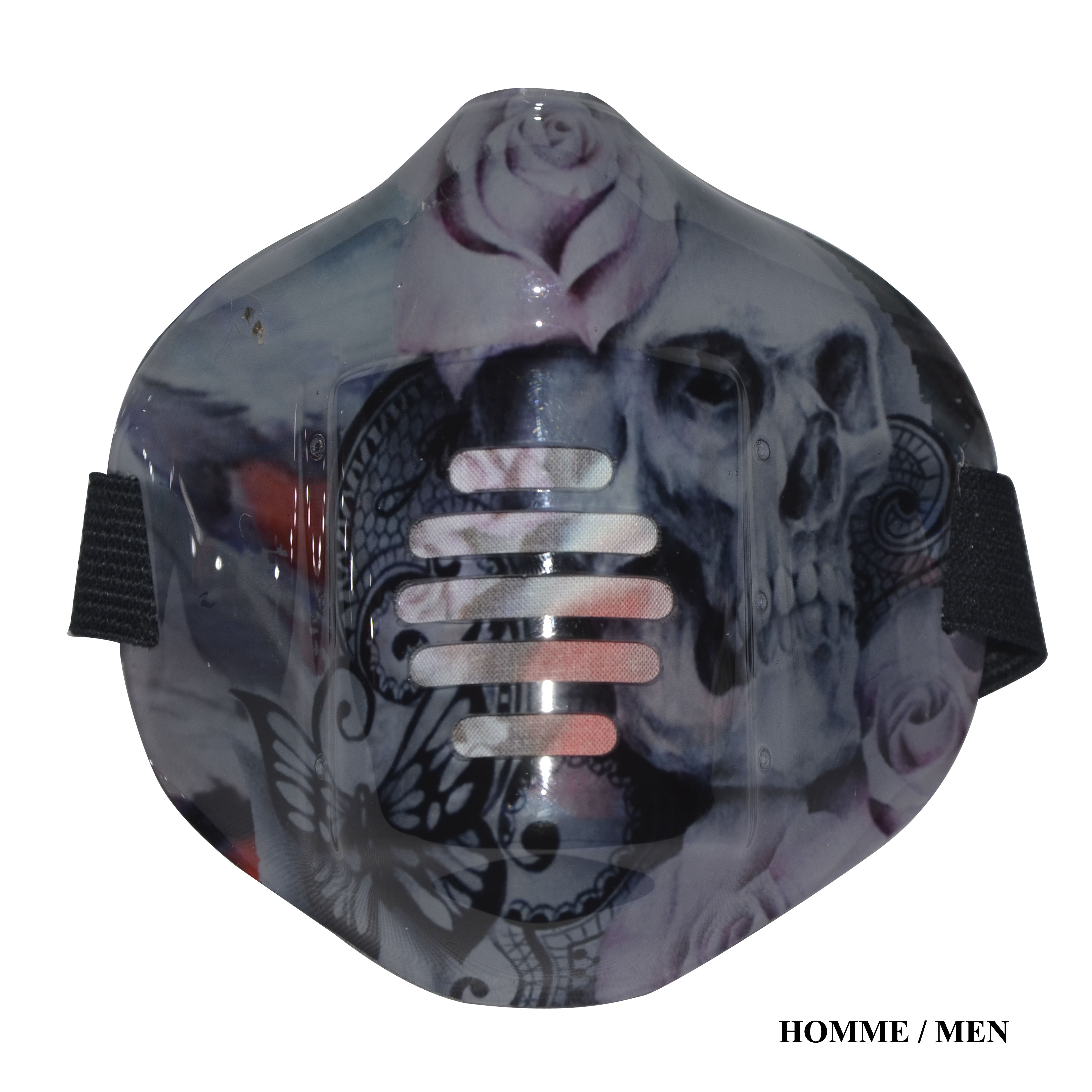 MASK-PRO SKULL-ROSES