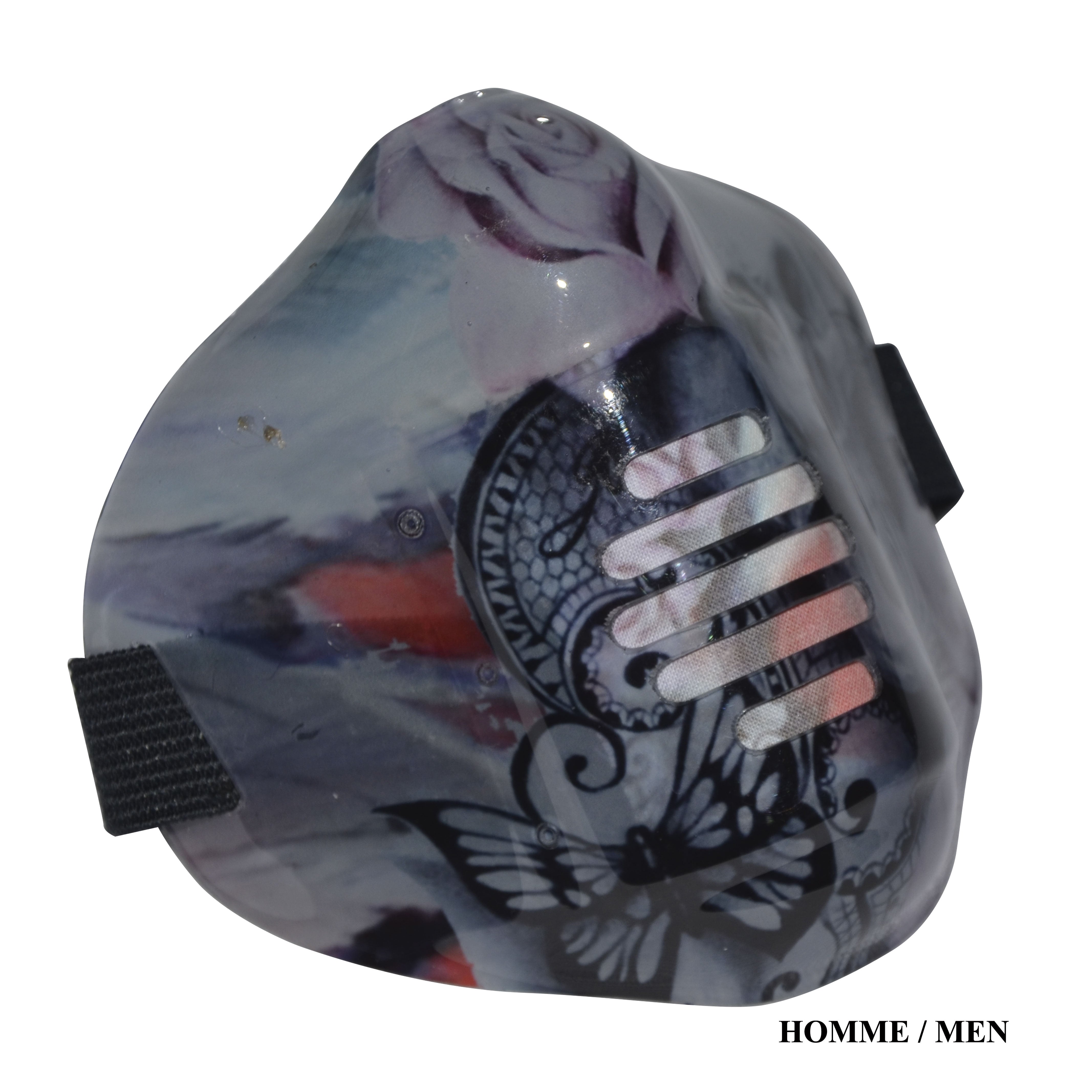 MASK-PRO SKULL-ROSES