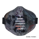 Charger l&#39;image dans la galerie, MASK-PRO SKULL-ROSES

