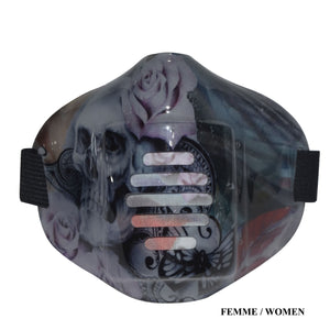 MASK-PRO SKULL-ROSES