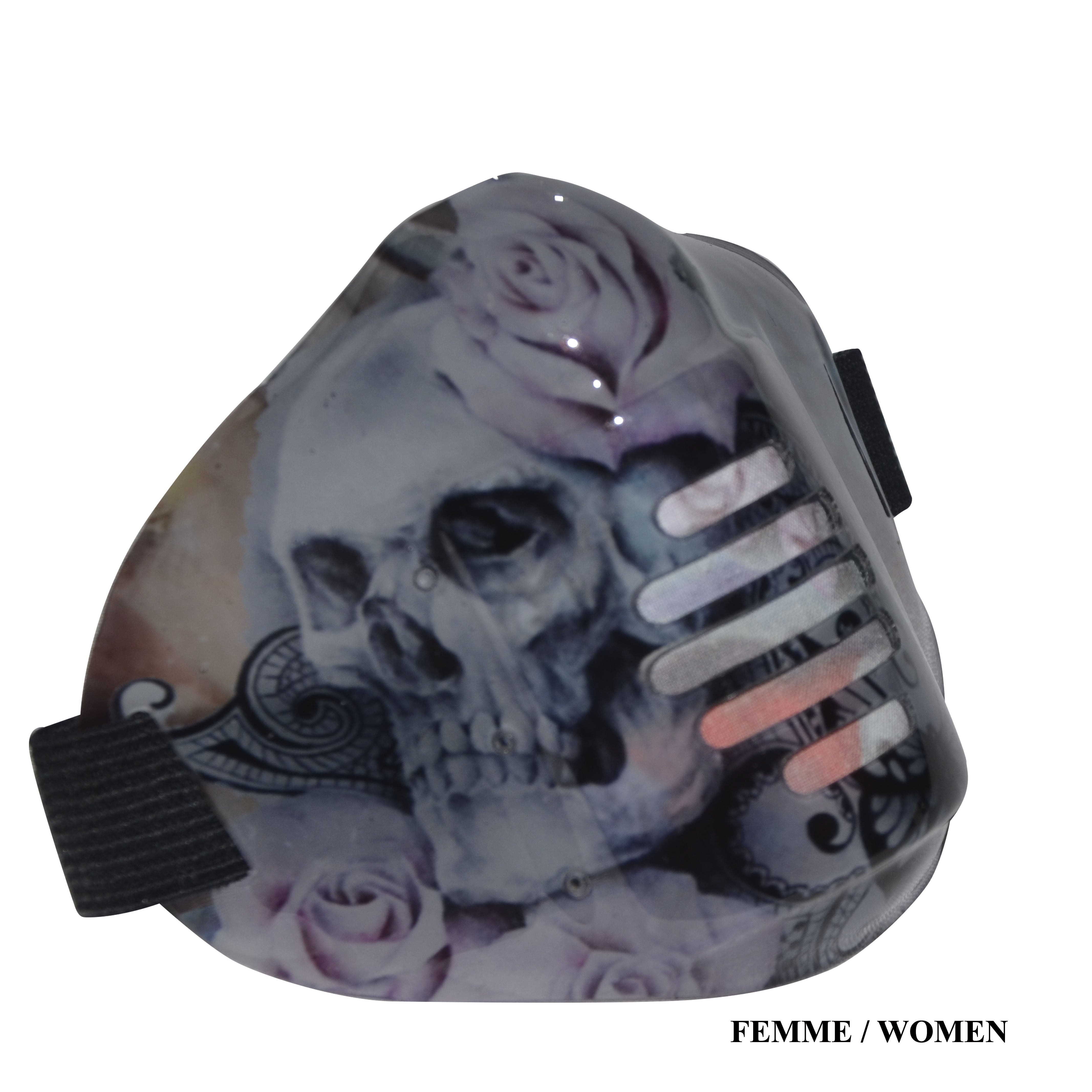 MASK-PRO SKULL-ROSES