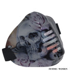 Charger l&#39;image dans la galerie, MASK-PRO SKULL-ROSES
