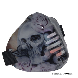 MASK-PRO SKULL-ROSES