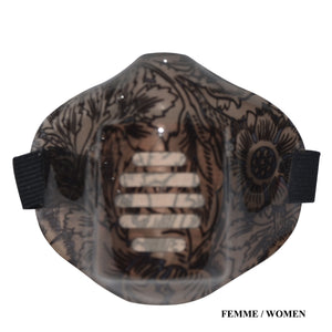 MASK-PRO TATTOO-COGNAC