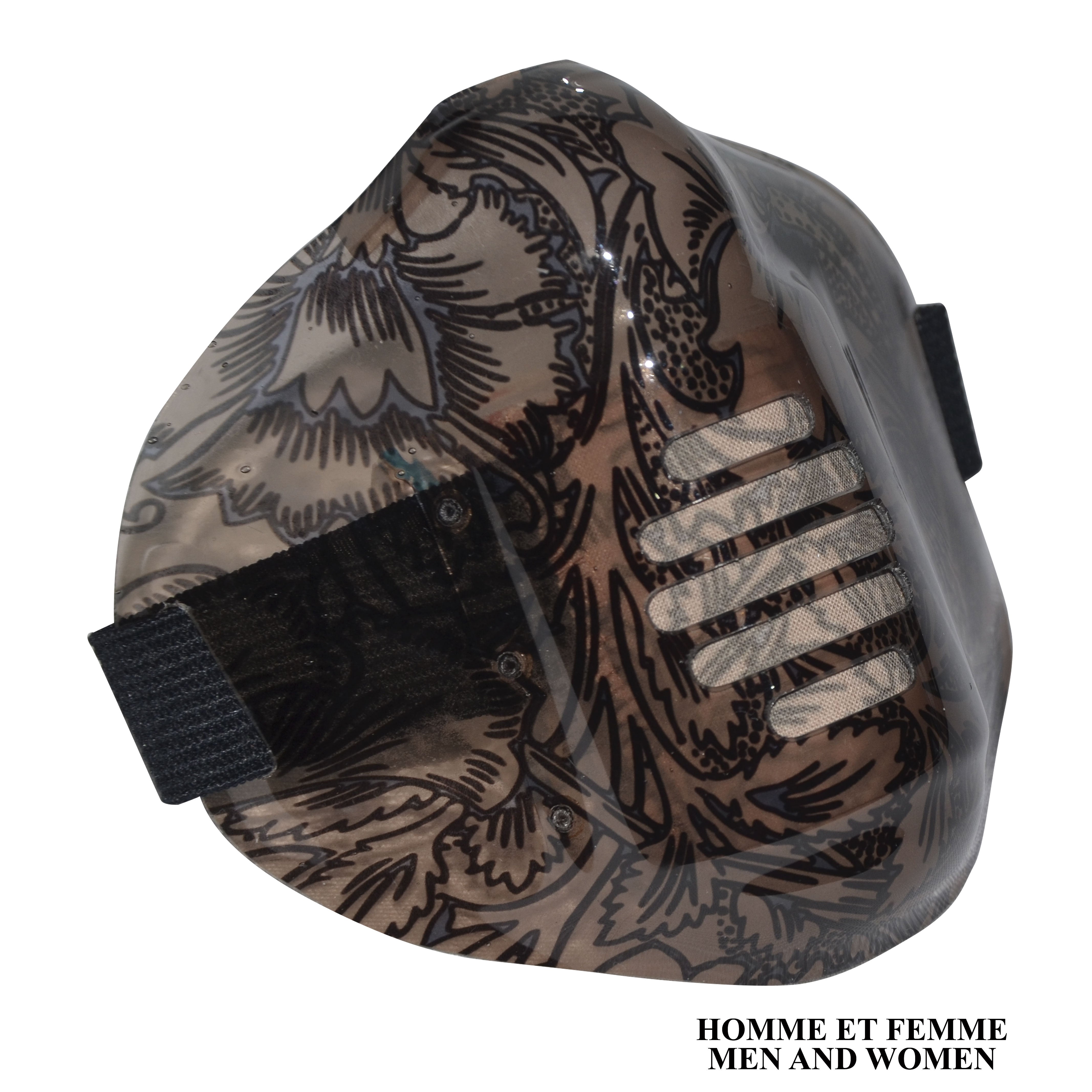 MASK-PRO TATTOO-COGNAC