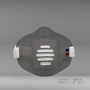 MASK-PRO TRANSLUCIDE GRIS