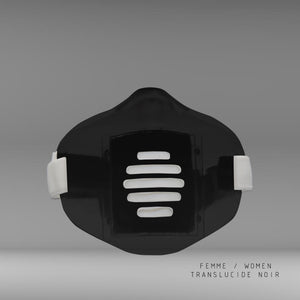 MASK-PRO TRANSLUCIDE NOIR