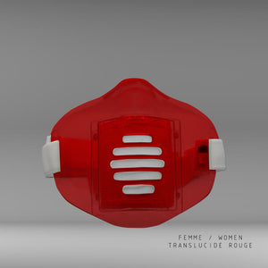MASK-PRO TRANSLUCIDE ROUGE